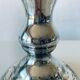 Eglomise glass candle holder