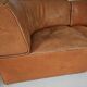 Modular sofa De Sede DS 15 in saddle leather