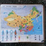 Old MDI map China - USSR