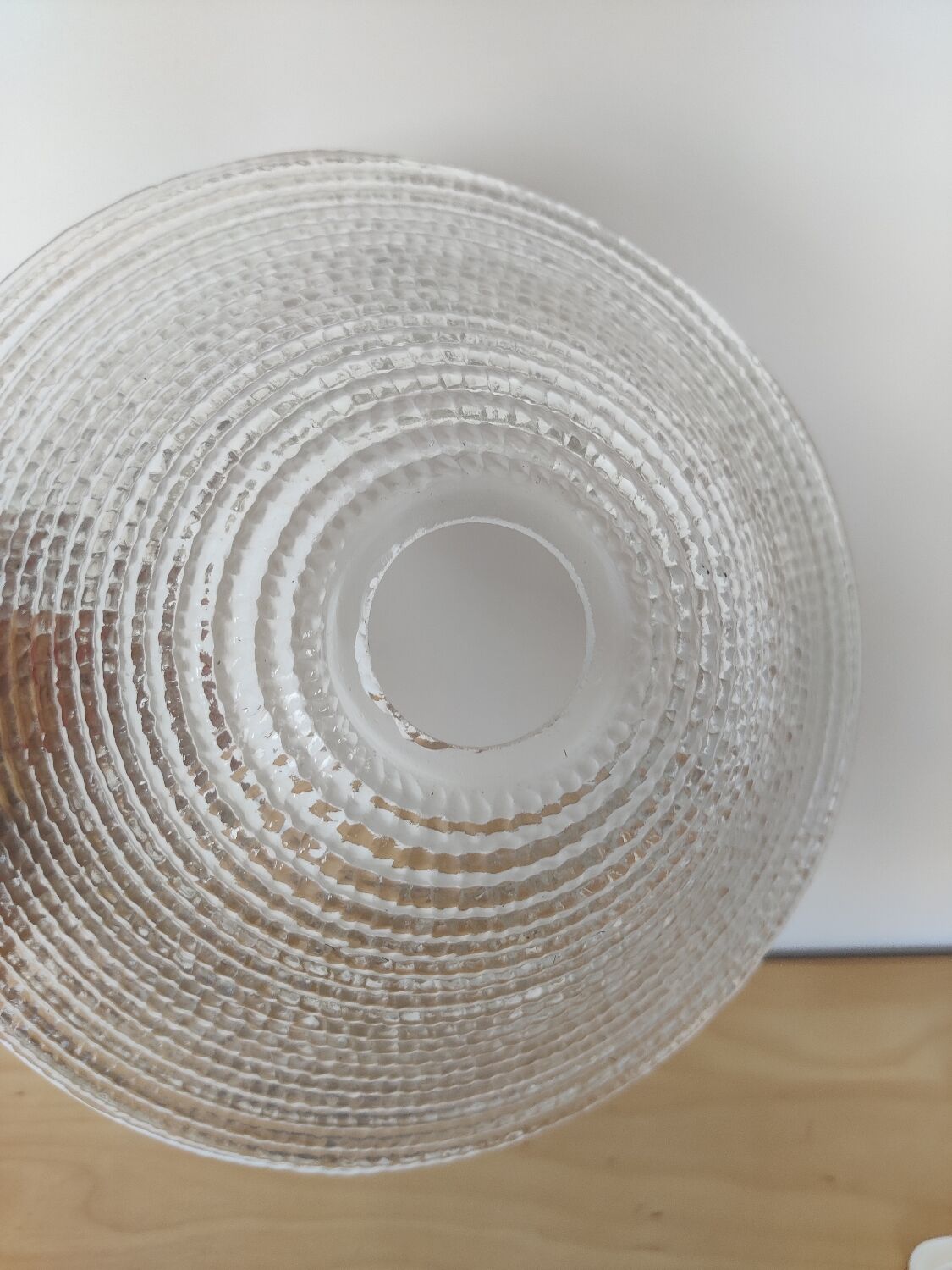 Antique granite glass chandelier lampshade