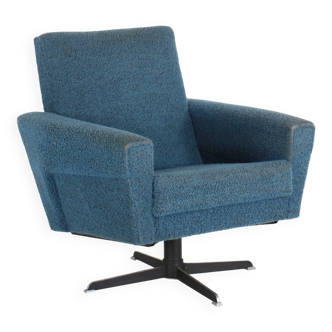 Fauteuil pivotant vintage, années 70