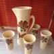 Carafe et mugs