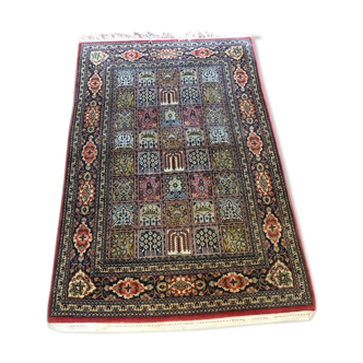 Tapis persan Qom fait main 150x100cm