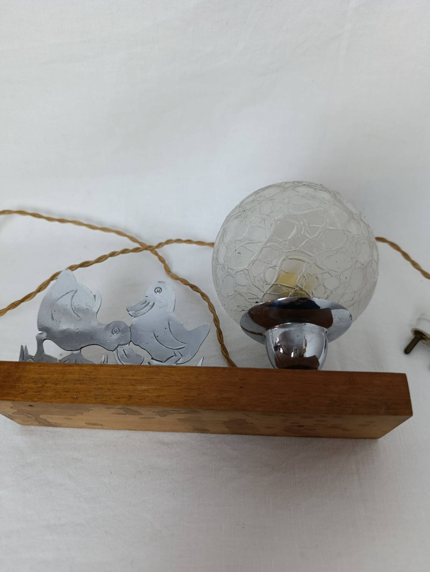 Table lamp / night light Art Deco Ducks Benjamin Rabier