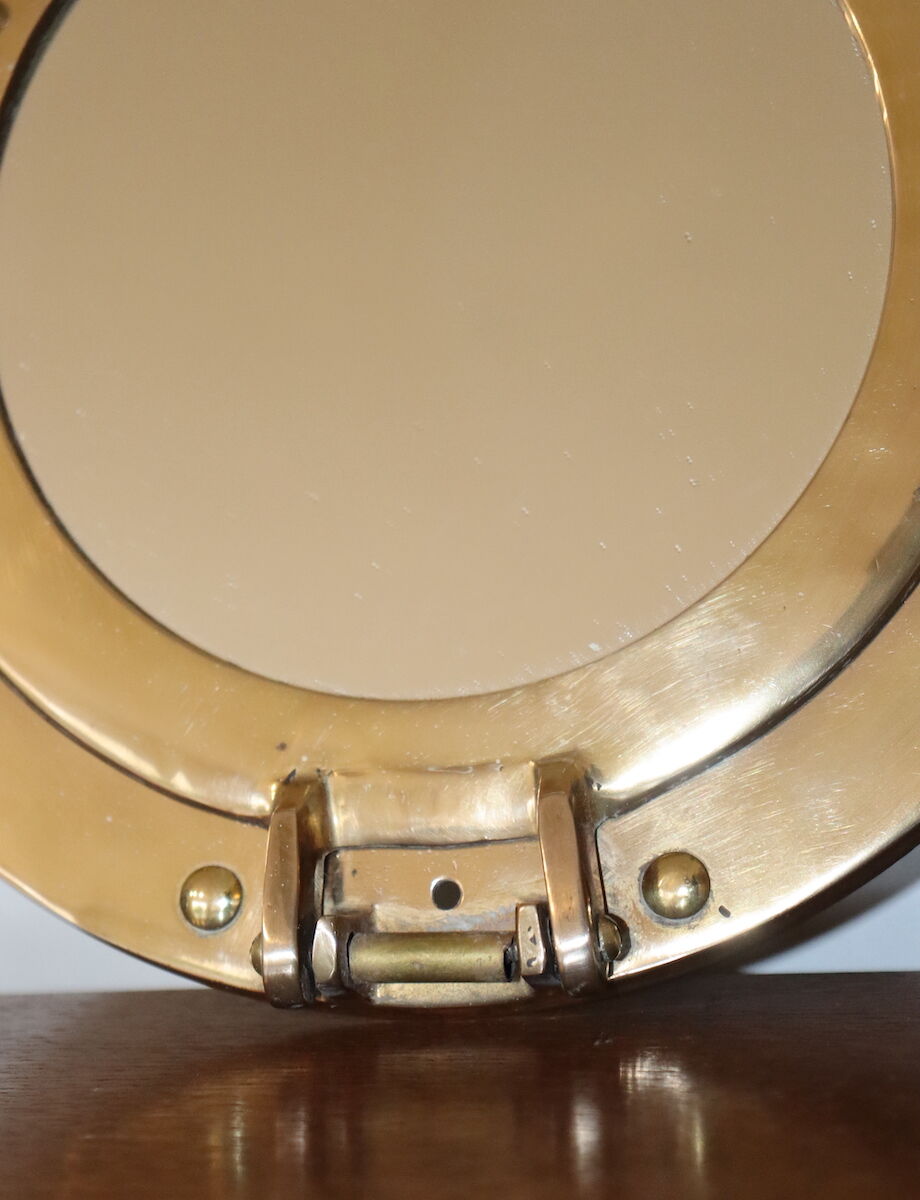 Mirror boat porthole