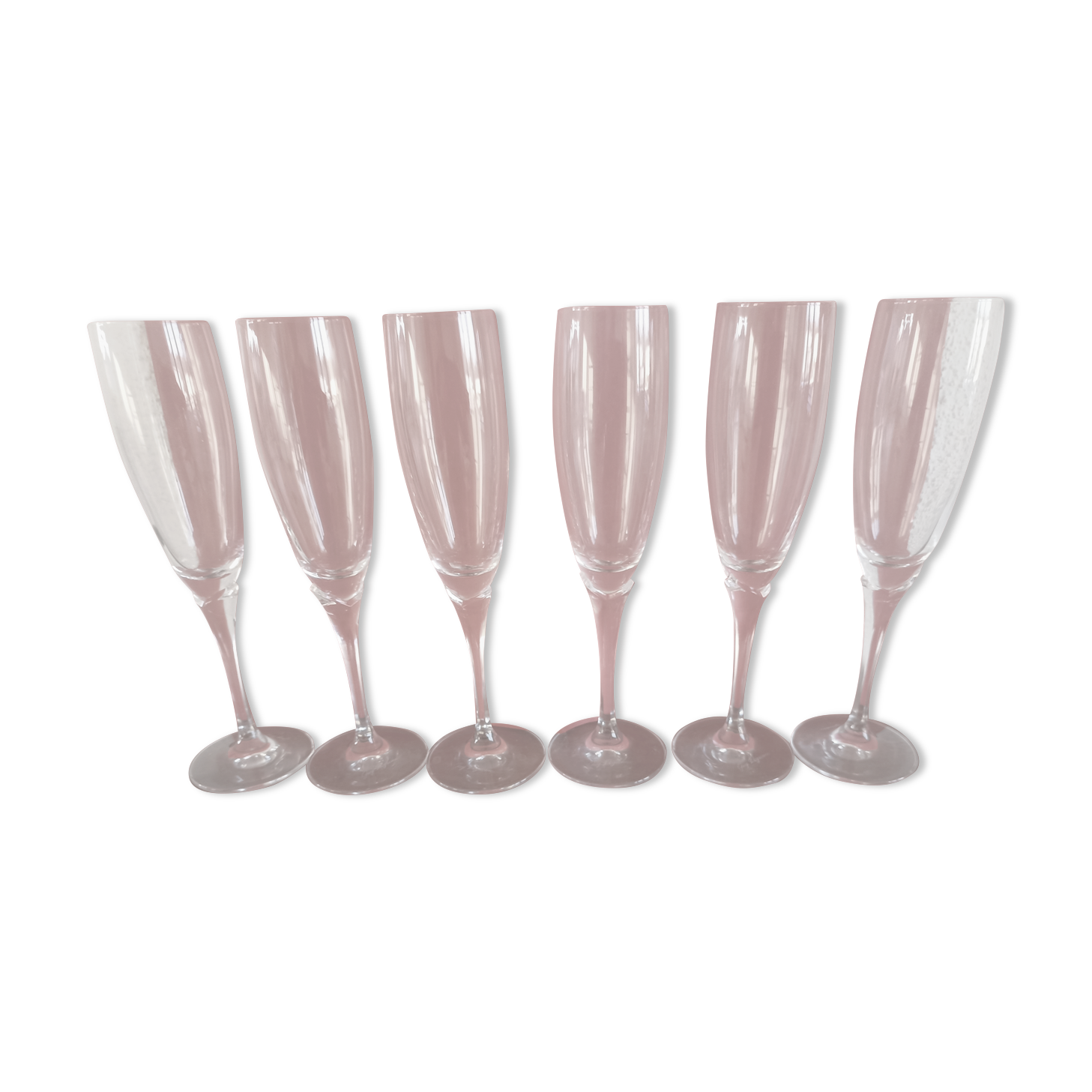 Flûtes à champagne Guy Degrenne 24 cm Selency