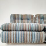 Trois fauteuils vintage, modèle Amanta design Mario Bellini pour C & B.
