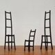 Vintage cast iron art sculptures, set of 3