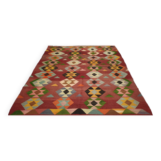 Turkish kilim rug, 240x152 cm, MYK-846