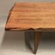 Table basse palissandre design scandinave 1950.