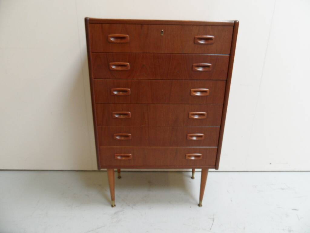 Mid Century chest of drawers 1950's