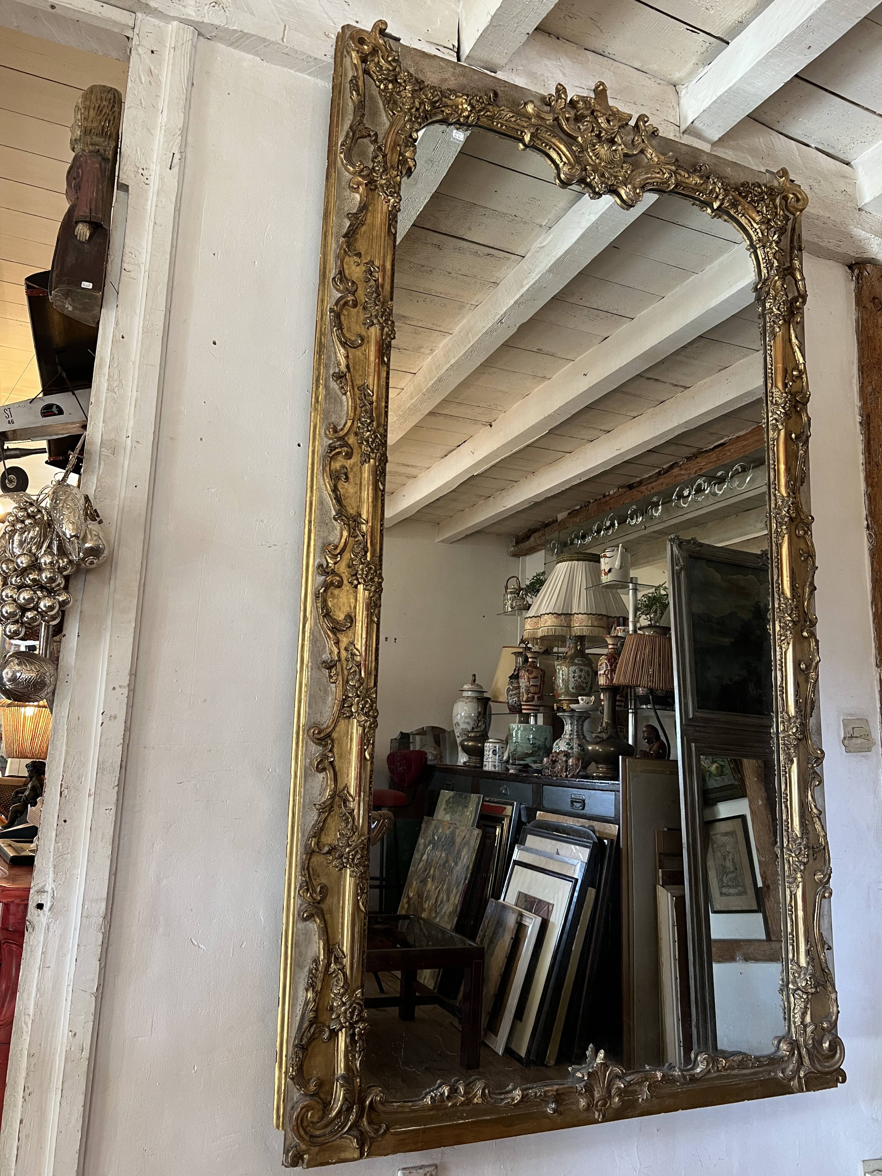 18th Century Golden Mirror