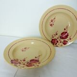 2 vintage deep plates from the St Amand factory 2103159