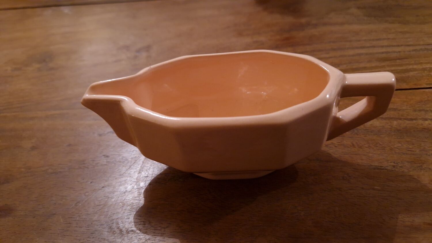 Longwy ceramic pink coffee tea set