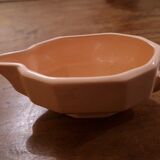 Longwy ceramic pink coffee tea set