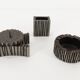Brutalist smoking kit and candle holder Willy Ceysens 1960