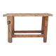 Small solid oak workbench