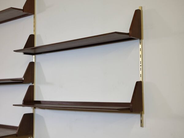 Système d'étagères murales élégant par Dieter Reinhold pour WK Möbel, 1962