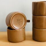Brenne sandstone 5-cup coffee cup set