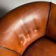 Ensemble de 2 fauteuils club en peau de mouton