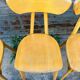 (Lot) 6 Bistro Chairs Lutherma Banana (Light Oak)
