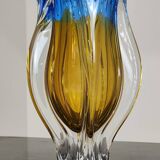 Organic vase by Josef Hospodka for Chribska Sklarna, Czechoslovakia, 1960