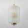 Attributed to Tomaso Buzzi Art Dèco Style Brass Murano Glass Lantern Chande