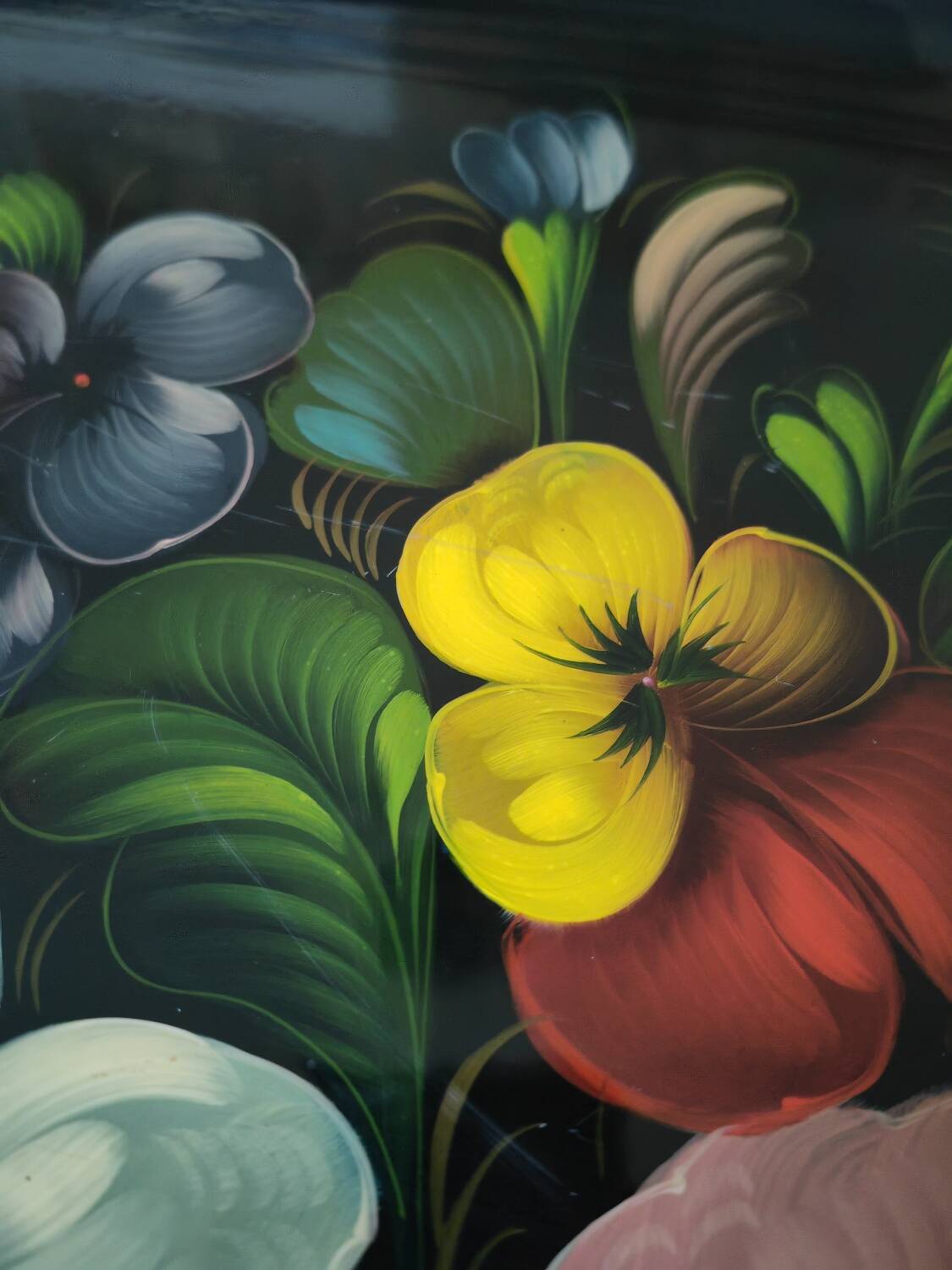 Very large Russian platter