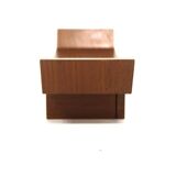 Scandinavian teak wall shelf, Sweden, 1960s