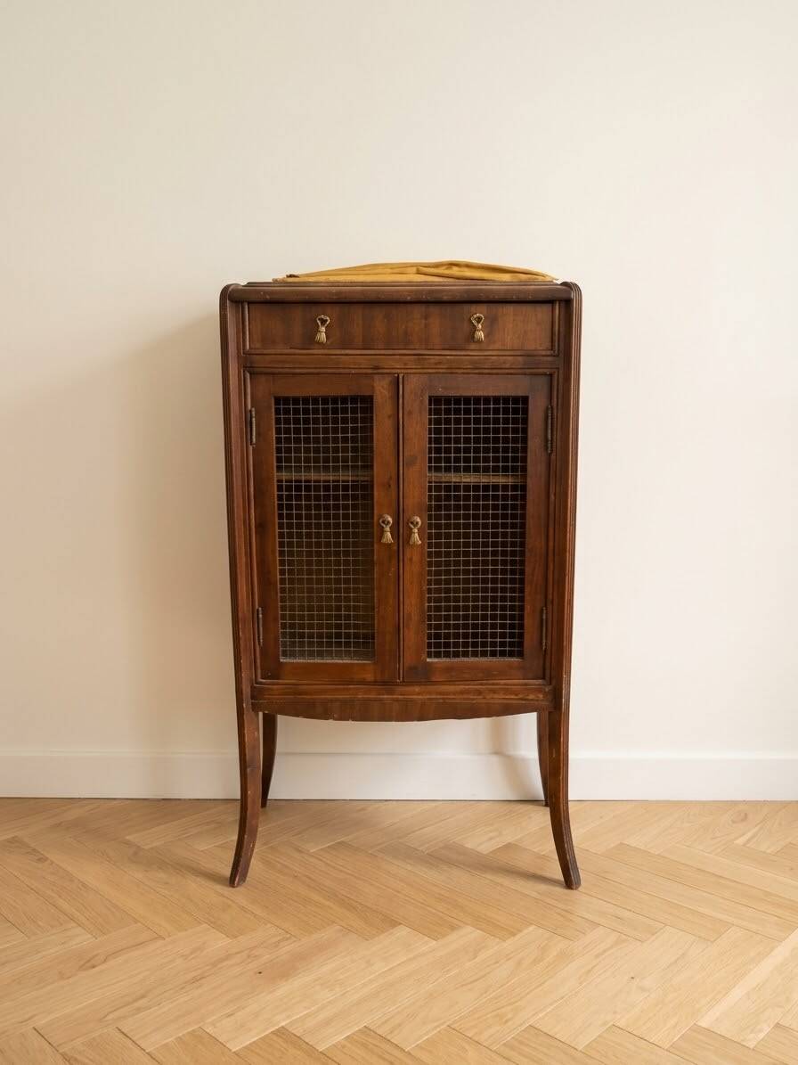Art Deco storage furniture from the 1930s in wood