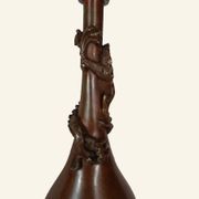 Pair of Japanese-style Candelabra by Ferdinand Barbedienne and Edouard Lievre.