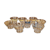 50's champagne glasses