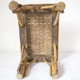 Rattan foot rest