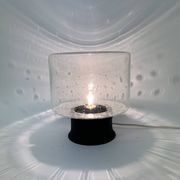 Plafonnier en verre design du milieu du siècle, années 1960