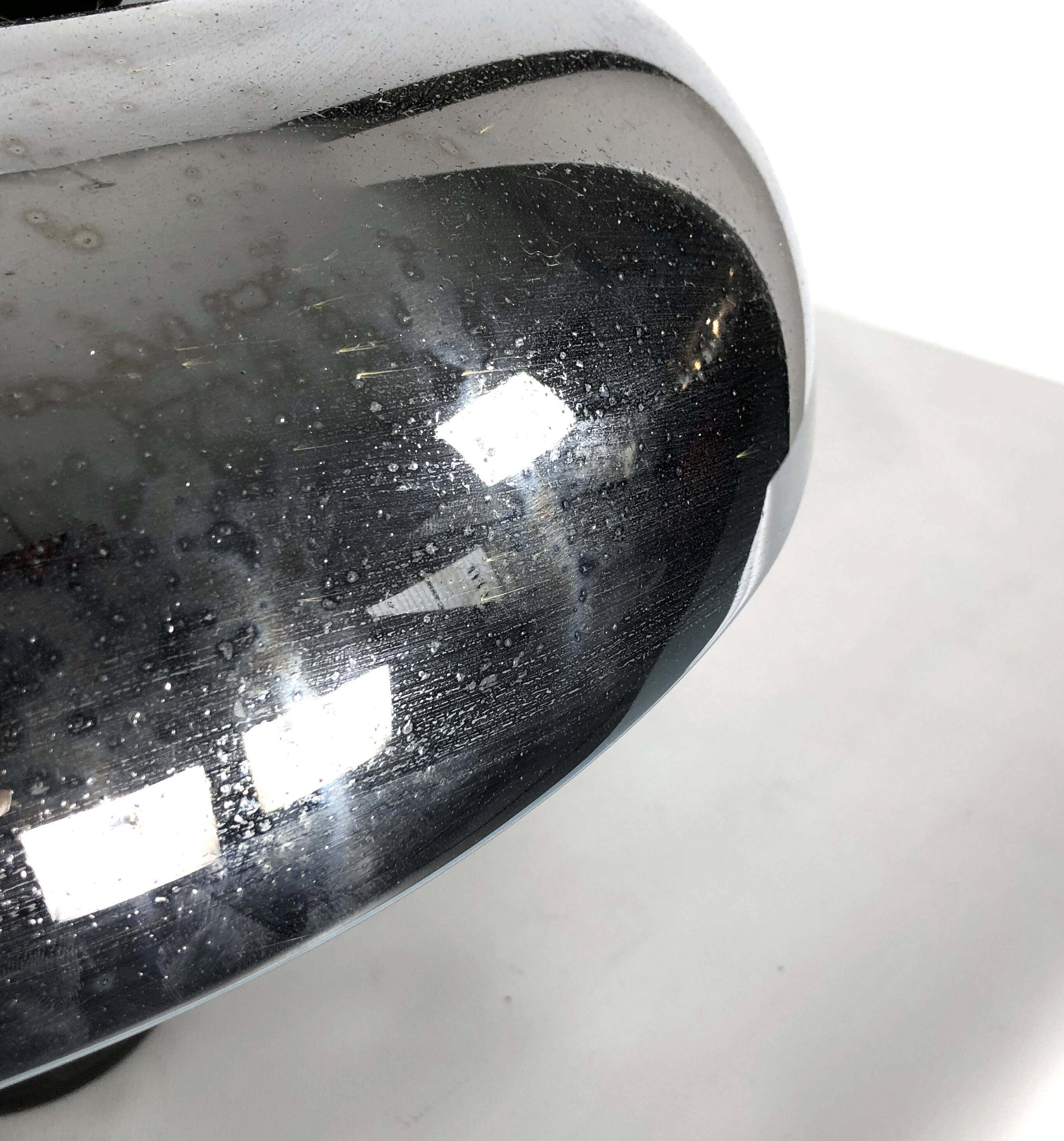 Lumenform, Italian Vintage Mushroom chrome table lamp from 70s