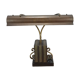 Lampe de bureau en bronze, lampe de banquier