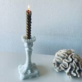 Opaline candle holder