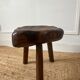 Brutalist tripod stool