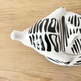 Striped elephant teapot