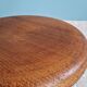 Modernist tripod stool in solid wood, 1950s