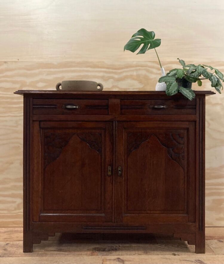Buffet parisien art déco en bois