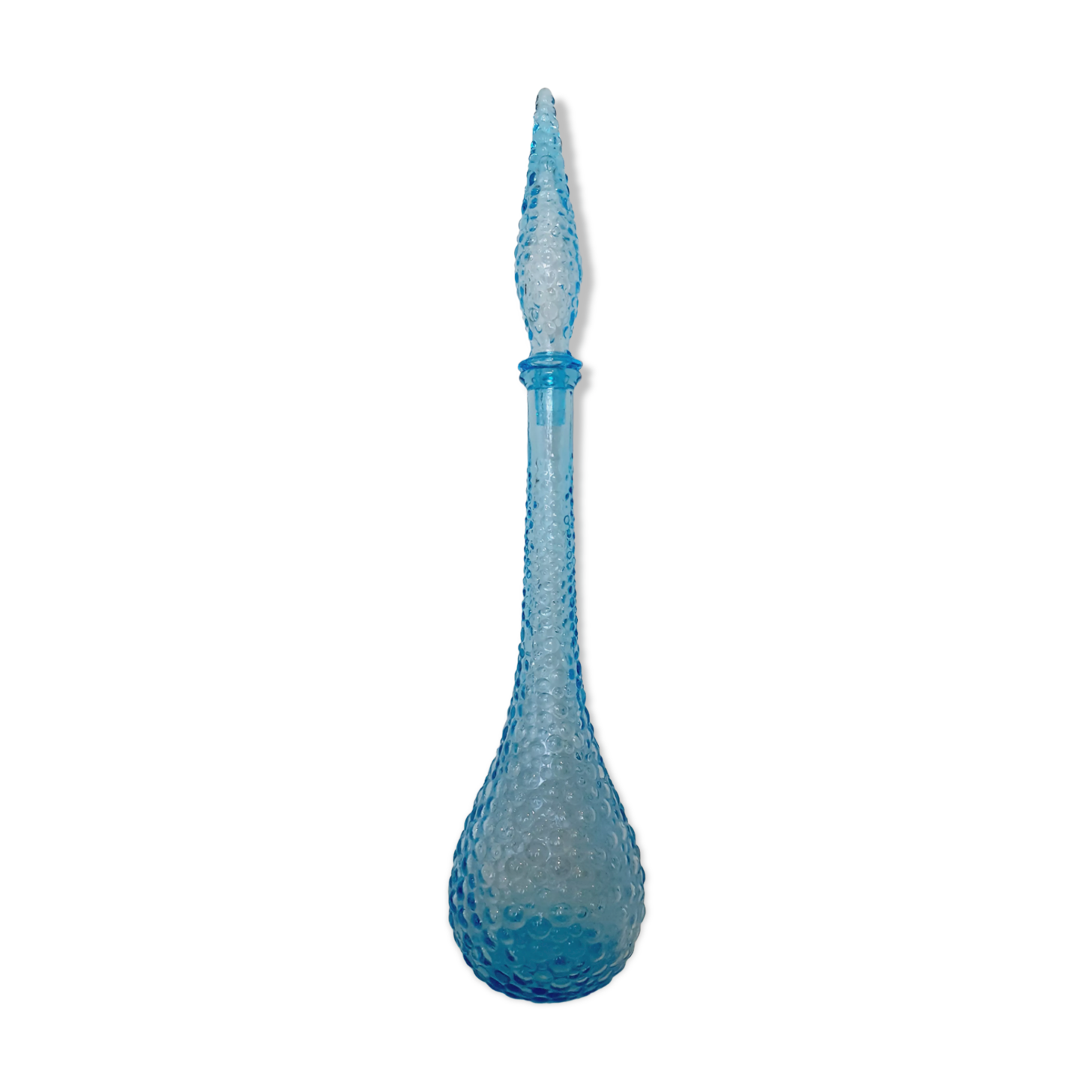 Turquoise polished decanter