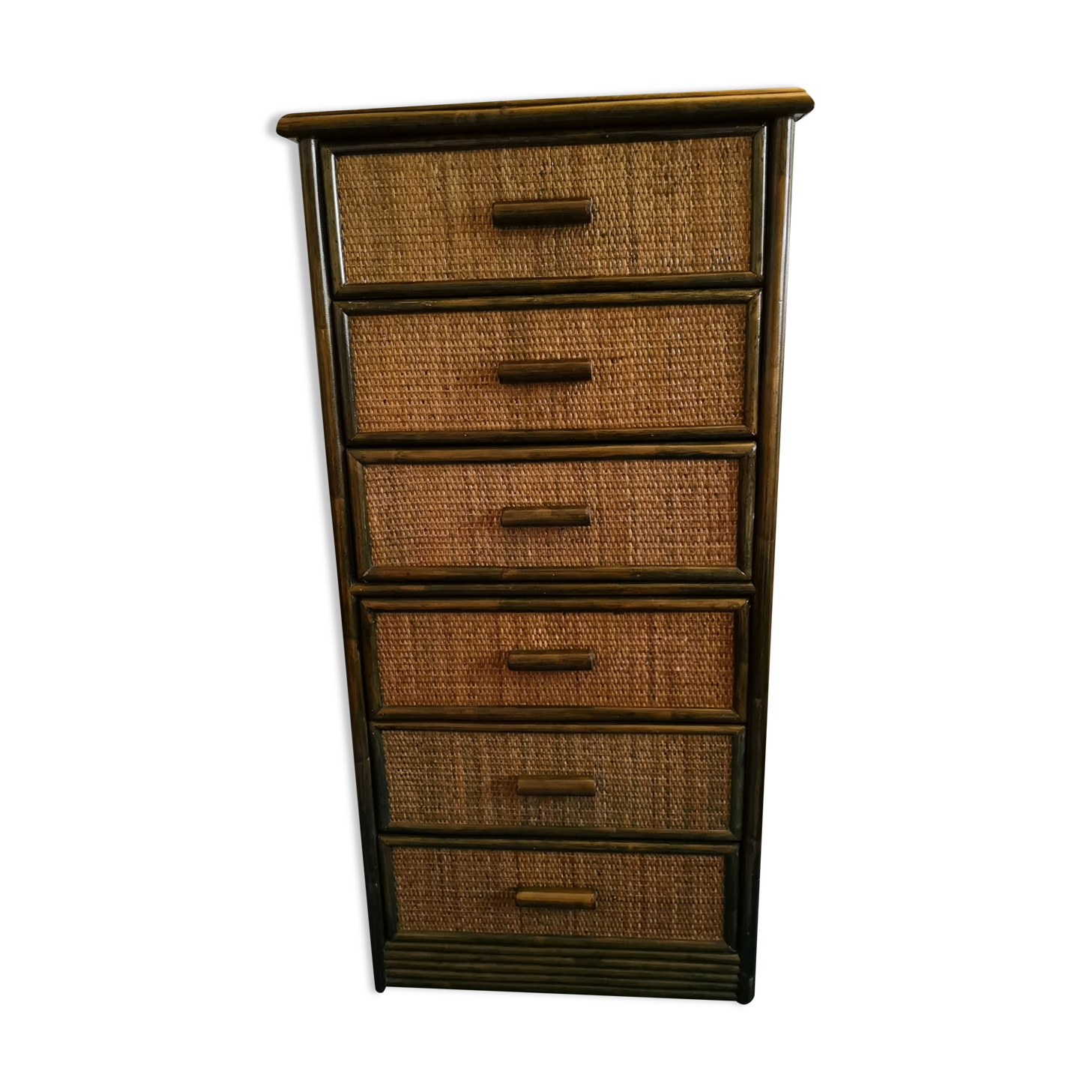 Rattan ragpicker 1980s