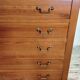 Wooden curtain secretary