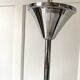 Lustre space age , design italien , chrome et verre