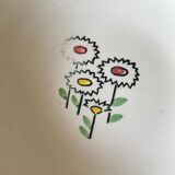 Hollow earthenware plates from Gien