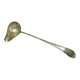 Soup ladle, Scandinavian functionalism, silver-plated brass, Denmark, early 20th century