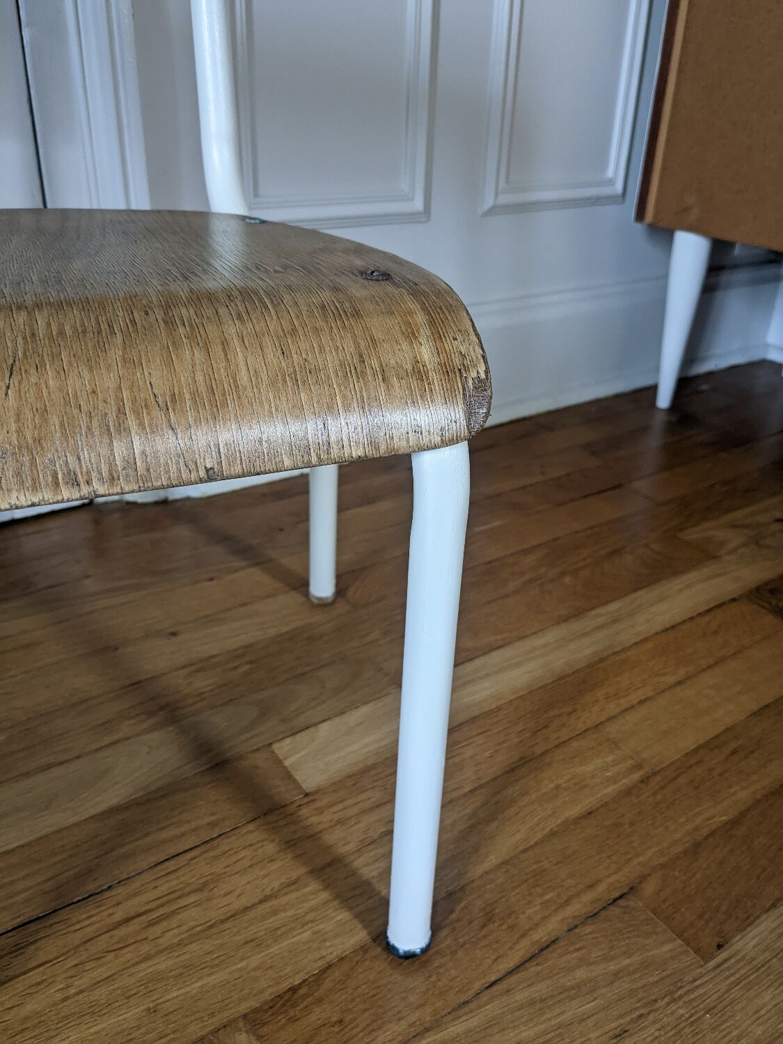 Vintage school chair child