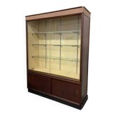 Vintage wooden display cabinet / sideboard / wall cabinet