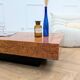 Elm burl coffee table